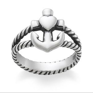 James Avery Faith, Hope, & Love Twisted Rope Ring